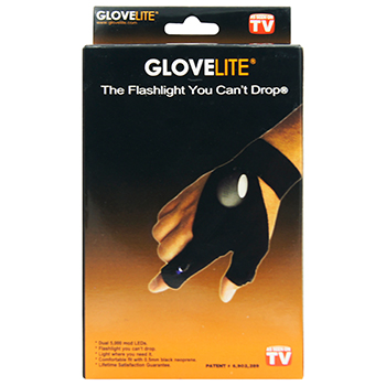 Перчатки со встроенным фонариком Glove Light оптом