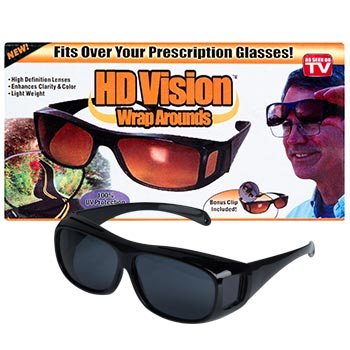 Солнцезащитные очки HD (1 пара )Vision Wrap Arounds оптом
