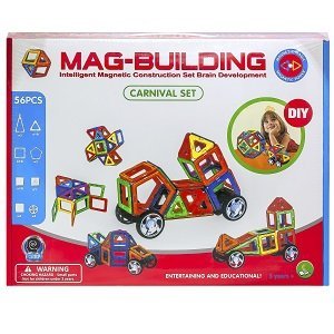 Магнитный конструктор Mag Building 56 деталей оптом