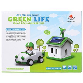 Конструктор на солнечной батарее Green Life Rechargeable Kit оптом