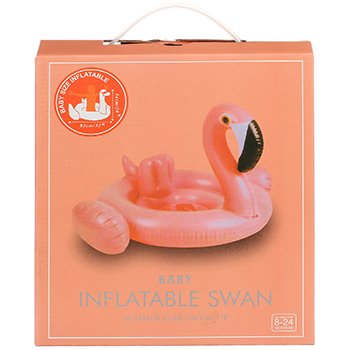Надувной круг фламинго Baby Inflatable Swan оптом