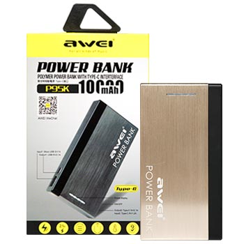 Power Bank Awei P95K 10000 mAh оптом