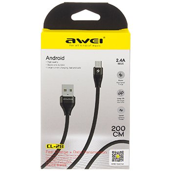 Micro-USB кабель Awei CL-28 для Android оптом