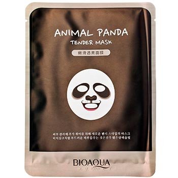 Смягчающая маска Bioaqua Animal Face Panda 30 гр оптом