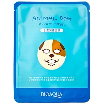 Увлажняющая маска Bioaqua Animal Face Dog 30 гр оптом