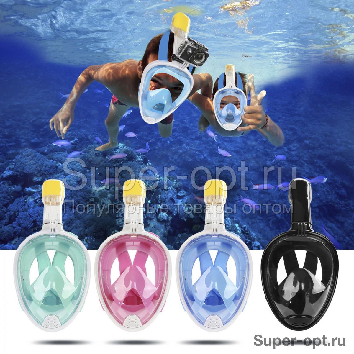 Подводная маска для снорклинга EasyBreath оптом